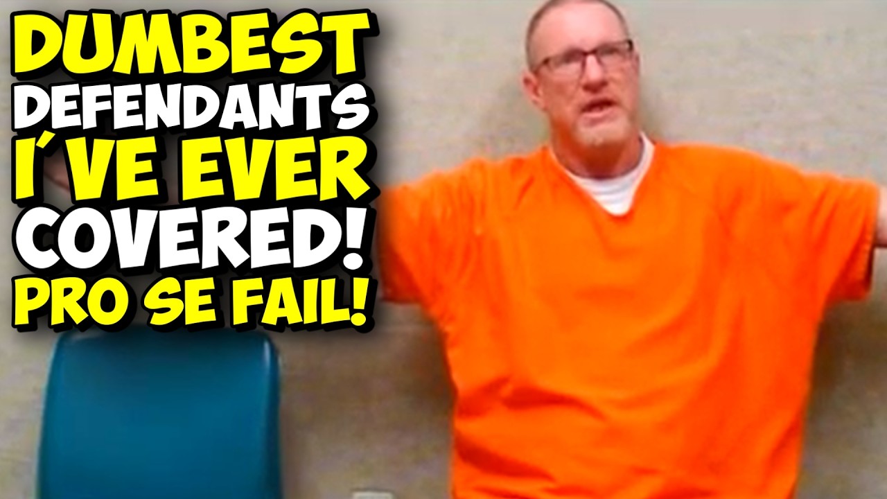He's Back! Two DUMBEST Defendants Who Don't Understand Why They Can't Get Out Of Jail! Pro Se FAIL!