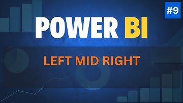 Power Query Left Mid Right In Power BI in Hindi | #PowerBiCourse#PowerBILearning#PowerBITraining