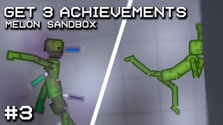 How to get all the achievements in Melon Sandbox| #3