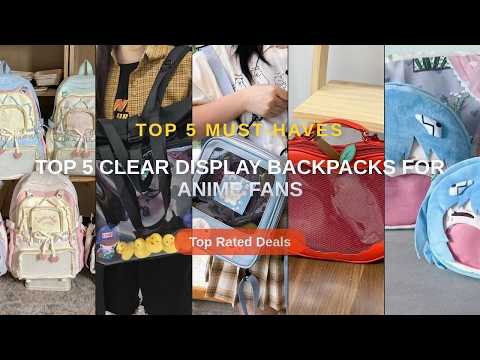 Amazing Top 5 Clear Display Backpacks For Anime Fans You Need To See - EVA Neon Ayanami Rei Shoulder