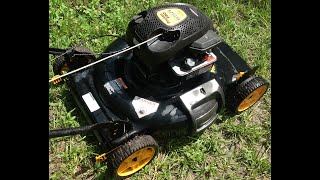 Poulan Pro self propelled lawn mower, non running for $20.