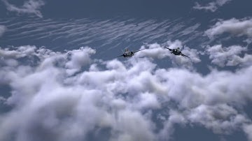 3D Jet Animation with Cloud VDB  (blender 4.0 )
