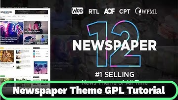 🚀 Newspaper Theme GPL WordPress: Step-by-Step Demo Installation ⚡️ Activation Guide - GPLCLUB
