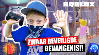 ONTSNAPPEN UIT ZWAAR BEVEILIGDE GEVANGENIS ALCATRAZ!! - ROBLOX OBBY ⚡PROZANO⚡ screenshot 2