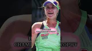 Sofia Kenin: The Competitive Spirit of the 2020 Australian Open Champion #shortsvideo #tennis #fact