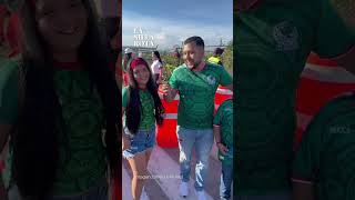Aficionados querían estar cerca del estadio; no pudieron pasar los filtros