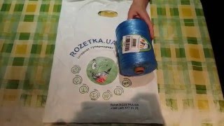 Распаковка полипропиленовой пакетной нити Evci Plastik 700 г