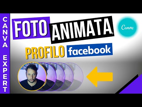 Come Creare Foto Animata Profilo Facebook con CANVA - Tutorial Canva Italiano