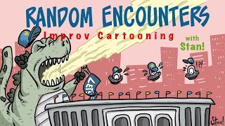 Random Encounters: Improv Cartooning (Episode 147)