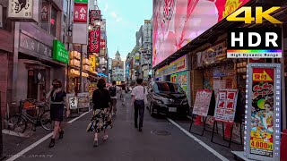 4K HDR Tokyo - Shinjuku to Shibuya - 2 hours