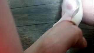 鹿セーム皮洗顔ミトン「スーパーセーム」