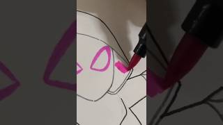 Drawing Gwen Stacy Spider-Gwen #acrossthespiderverse #gwenstacy #spiderman Drawing Gwen Stacy Spider-Gwen #acrossthespiderverse #gwenstacy #spiderman