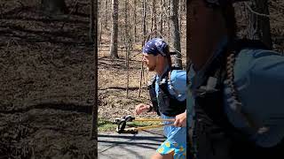 Zoomin coming down from a big climb #ultrarunner #topo #trailrunning #salomonrunning #naturevibes