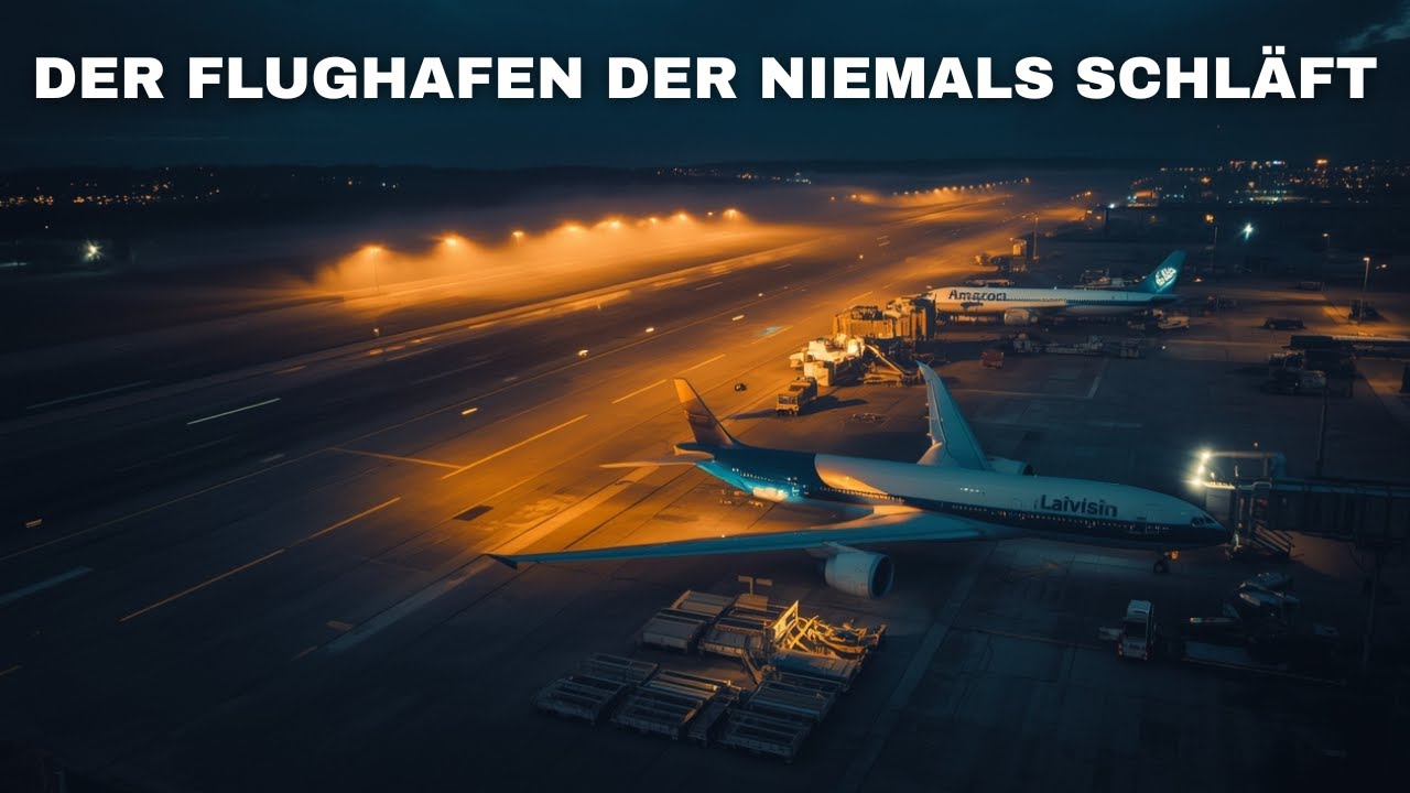 DAS GEHEIMNIS VON LEIPZIG-HALLE: DER FLUGHAFEN DER NIEMALS SCHLÄFT