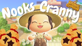 LET'S BUILD NOOKS CRANNY AREA | SHOP ACNH | COTTAGE CORE ISLAND | ANIMAL CROSSING NEW HORIZONS