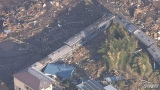 大きな被害を受けた東松島市 ［震災翌日］