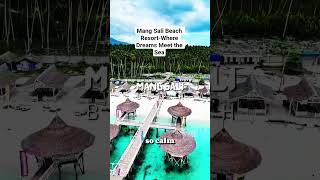 Mang Sali Beach Resort-Where Dreams Meet the Sea #philippines #travel #shorts #daylinvlog