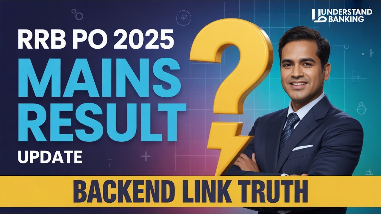 🔥RRB PO 2025 MAINS RESULT UPDATE