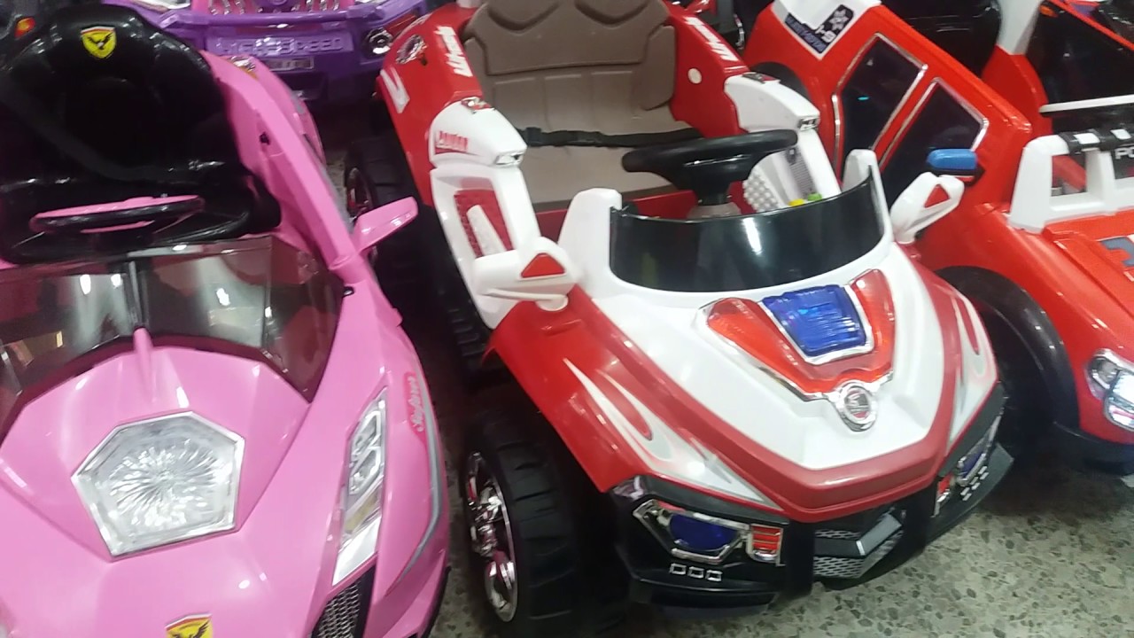 carros recargables para niños