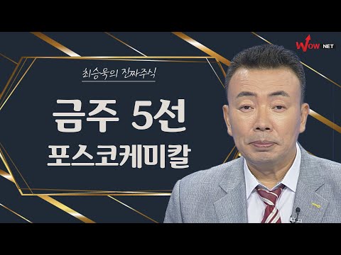 금주의 진짜 주식 5선 - 포스코케미칼, 엘앤에프, 콜마비앤에이치, JYP Ent.