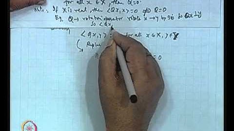 Mod-01 Lec-25 Hilbert Adjoint Operator