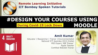 Design your Courses using Moodle Learning Management System | Remote Learning