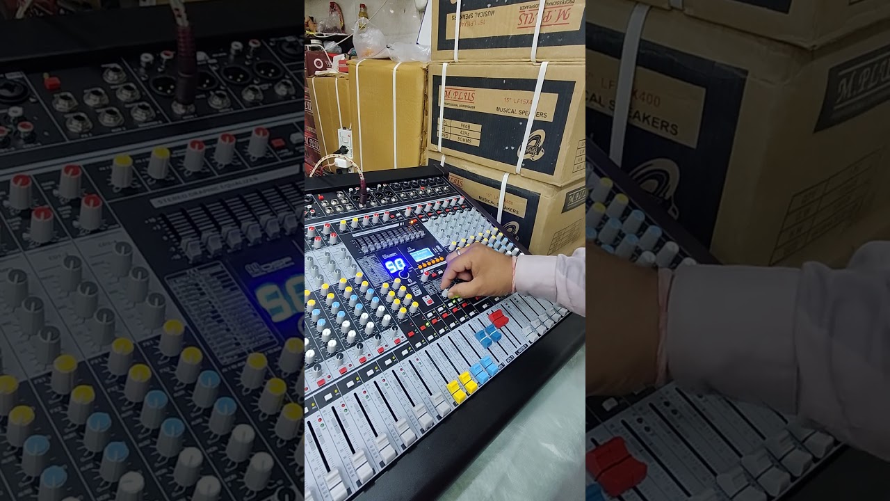 Mixer Whistle Issue 🔊 How to Manage • Customer from Chhattisgarh • 24Ch DSP Mixer