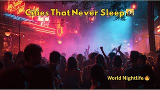 Cities That Never Sleep 🌇 | The World’s Most Lively Nightlife Destinations