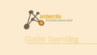 Cluster Searching - help you find Better Patents Faster