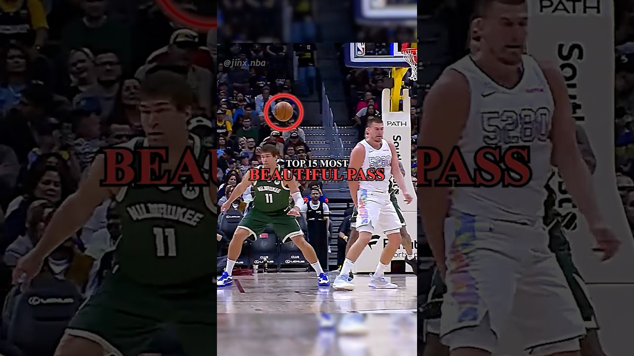 Top 15 Most BEAUTIFUL PASS Moments In The NBA | Part 2