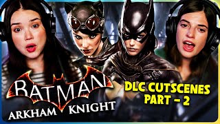 BATMAN: ARKHAM KNIGHT DLC WALKTHROUGH (PART 2/2) REACTION! | Batman Arkham Videos