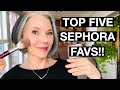 SEPHORA SALE | MY TOP 5 SEPHORA FAVS FOR MATURE BEAUTY | A HUGE THANK YOU | (GIVE AWAY NOW CLOSED)