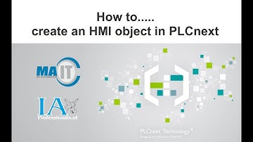 How to... PLCnext create an HMI object