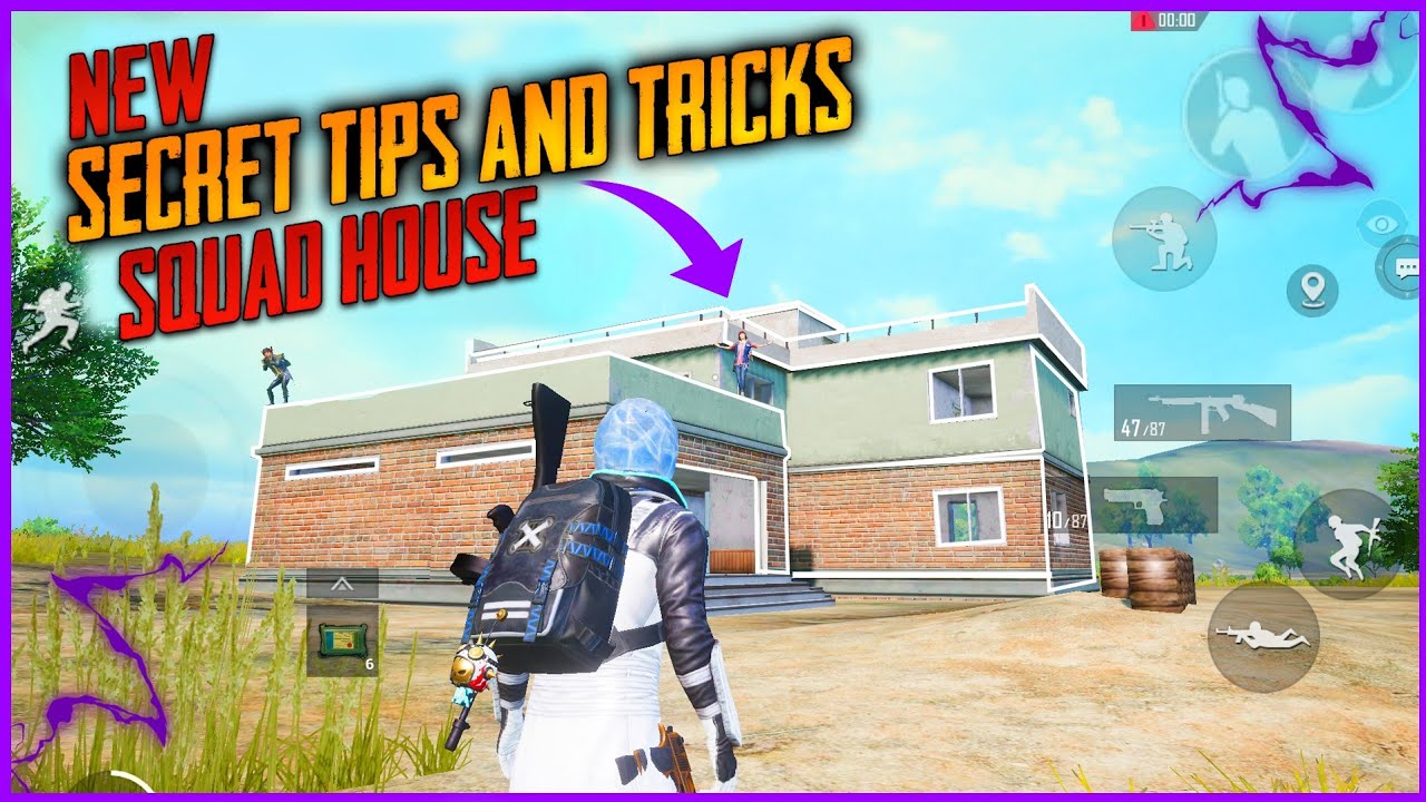 SQUAD HOUSE | Best Tips and Tricks for Rushing and Defending in SQUAD HOUSE | PUBG MOBILE