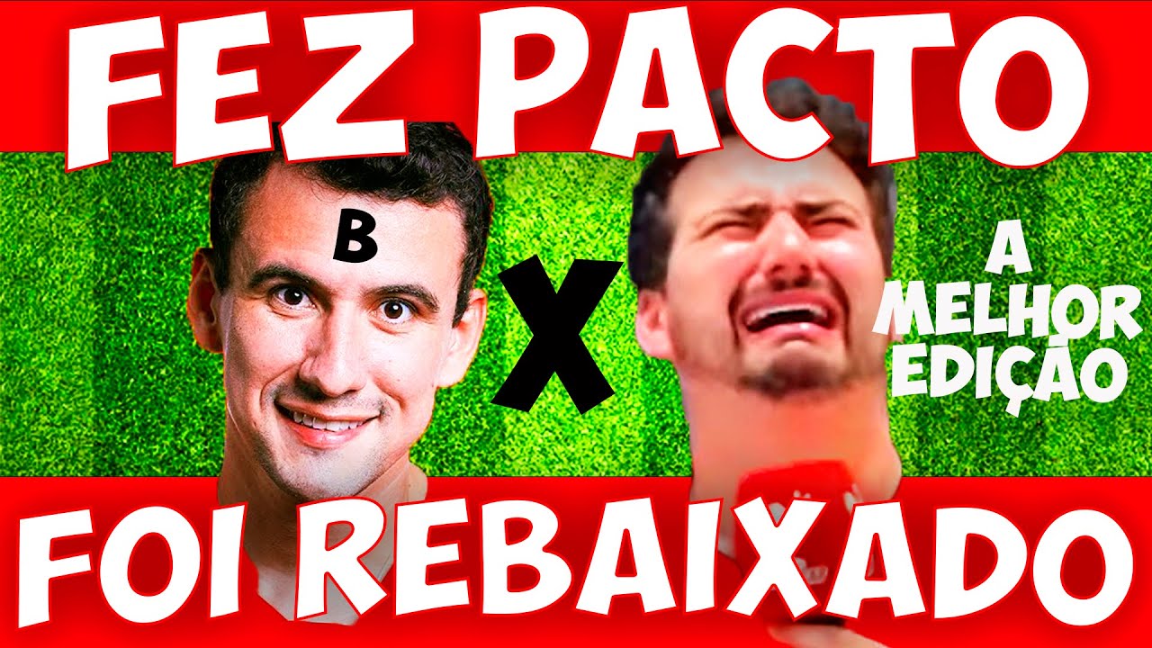 O TIME DO PACTO (SE FERROU) DESESPERO TORCEDORES ATHLETICO REBAIXADO - A MELHOR EDIÇÃO