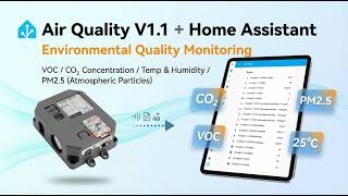 【Home Assistant】Air Quality V1.1 Kit Home Assistant Integration