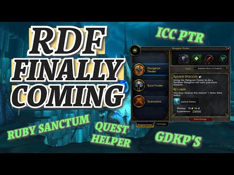RDF FINALLY CONFIRMED!! Ruby Sanctum, ICC PTR and more!