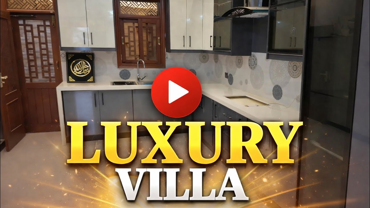 120 Sq Yards Luxury Villa in Naya Nazimabad | Full House Tour