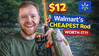 I Tested Walmart's CHEAPEST Fishing Pole!