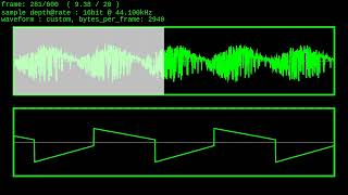 Celebrity Follinsaw waveform - bw audio-generator-1 Profile