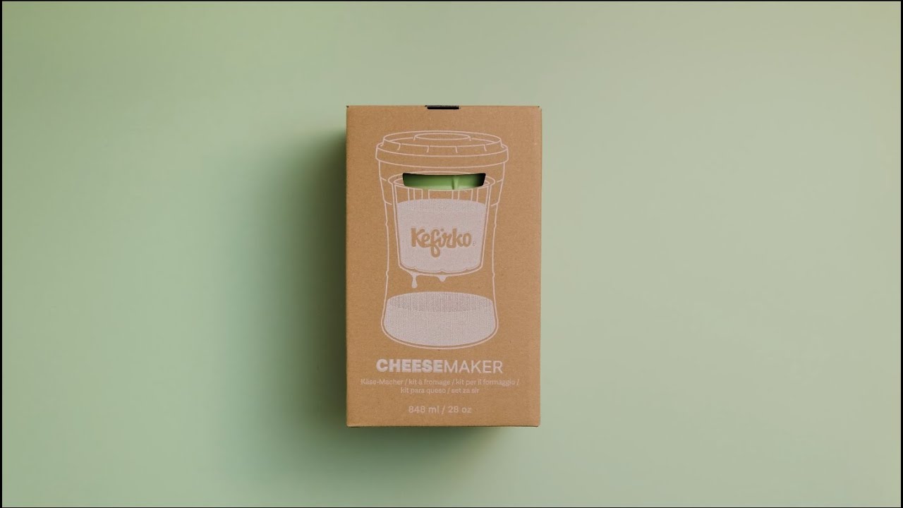 Posoda za sir Kefirko! Priprava sira doma je enostavna!