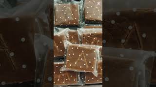 10 pholourie, 1 coconut fudge and tamarind sauce for only $10/box! #foodie #torontofood #trinidad