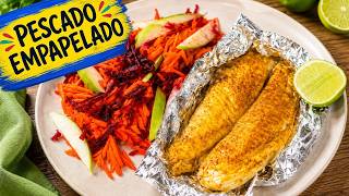 PESCADO EMPAPELADO| Ensalada de BETABEL (remolacha) para COLESTEROL presión alta Ayuda hígado graso