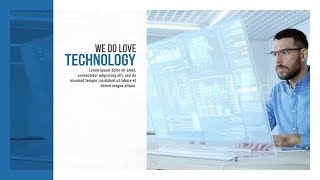 Tech Company Presentation - After Effects Template