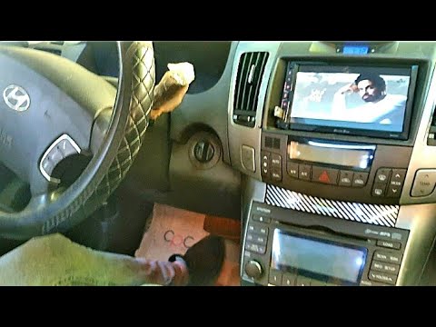 سوناتا خليجي 2009 تعديل وتركيب شاشه 7 بوصه دبل بيز 4060 وتشغيل جميع الامكانيات