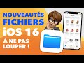 iOS 16 - iPadOS 16 • Les nouveautés de FICHIERS à ne pas louper ! iPhone • iPad • Apple