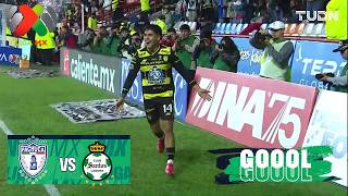 Sanchez scores Pachuca makes it 4-1 Pachuca vs Santos Clausura 2026 - Matc ay 14 TUDN