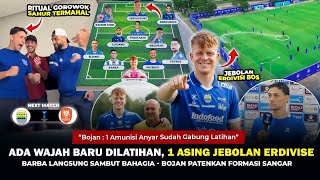 Download Lagu LATIHAN TERAKHIR PENUH KEJUTAN‼️Ada Wajah Baru,Jebolan Erdivise gabung,Barba Sambut Bahagia,Formasi🔥 MP3