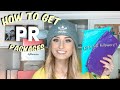 How to get PR PACKAGES with NO FOLLOWERS | Secrets nobody shares + Unboxing Haul