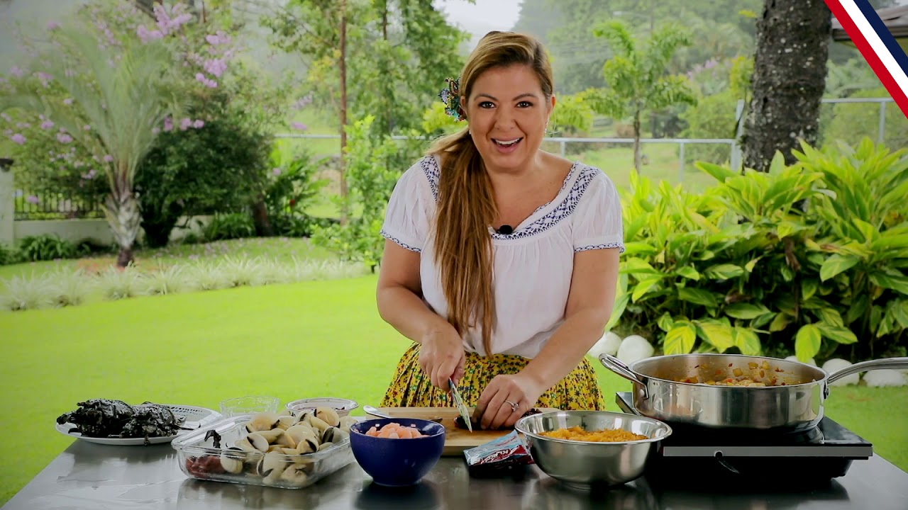 ⭐🍴Guacho de mariscos. 👩🏻‍🍳Preparados por la chef Delyanne Arjona